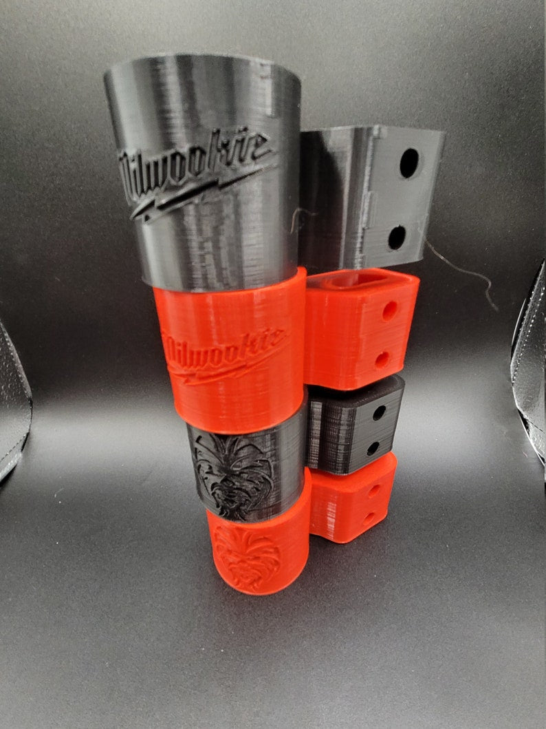 Milwookie Pipe Bender/ Broom Holder for Milwaukee Packout for 3/4" or 1" Bender - Accessories for Packout Toolbox