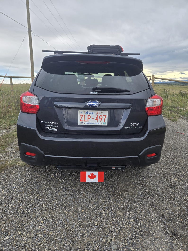Canadian Flag Hitch Cover - Show Your National Pride with Style