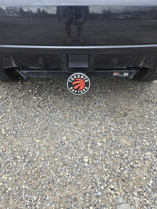 Toronto Raptors Hitch Cover – Durable Plastic Accessory with Free Hitch Pin | Perfect Gift for Basketball Fans