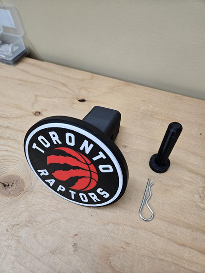 Toronto Raptors Hitch Cover – Durable Plastic Accessory with Free Hitch Pin | Perfect Gift for Basketball Fans