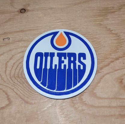 Edmonton Oilers Hitch Cover – Durable Plastic Accessory with Free Hitch Pin | Perfect Gift for Hockey Fans