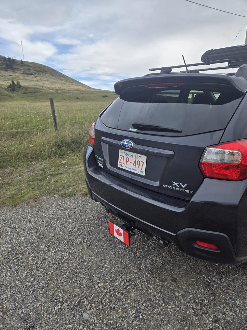 Canadian Flag Hitch Cover - Show Your National Pride with Style