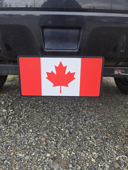 Canadian Flag Hitch Cover - Show Your National Pride with Style